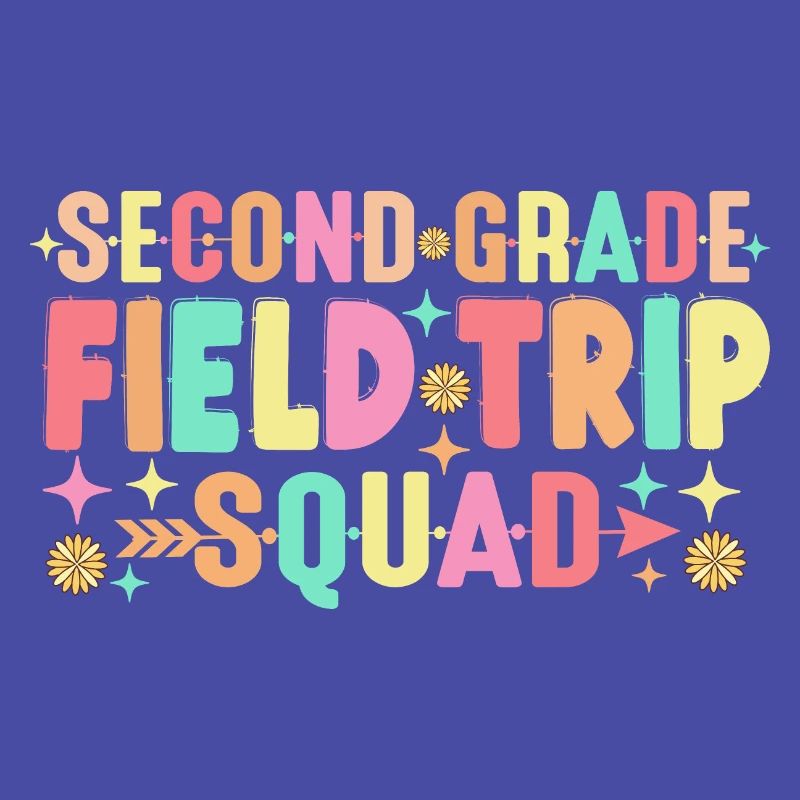 2nd Second Grade Field Trip Squad Matching