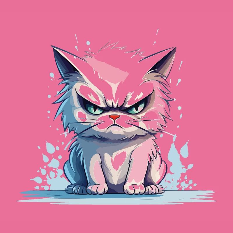 cat grumpy grumpy grumpy meow funny