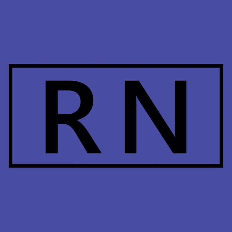 RN oder Registered Nurse Proud Graduated Nursing