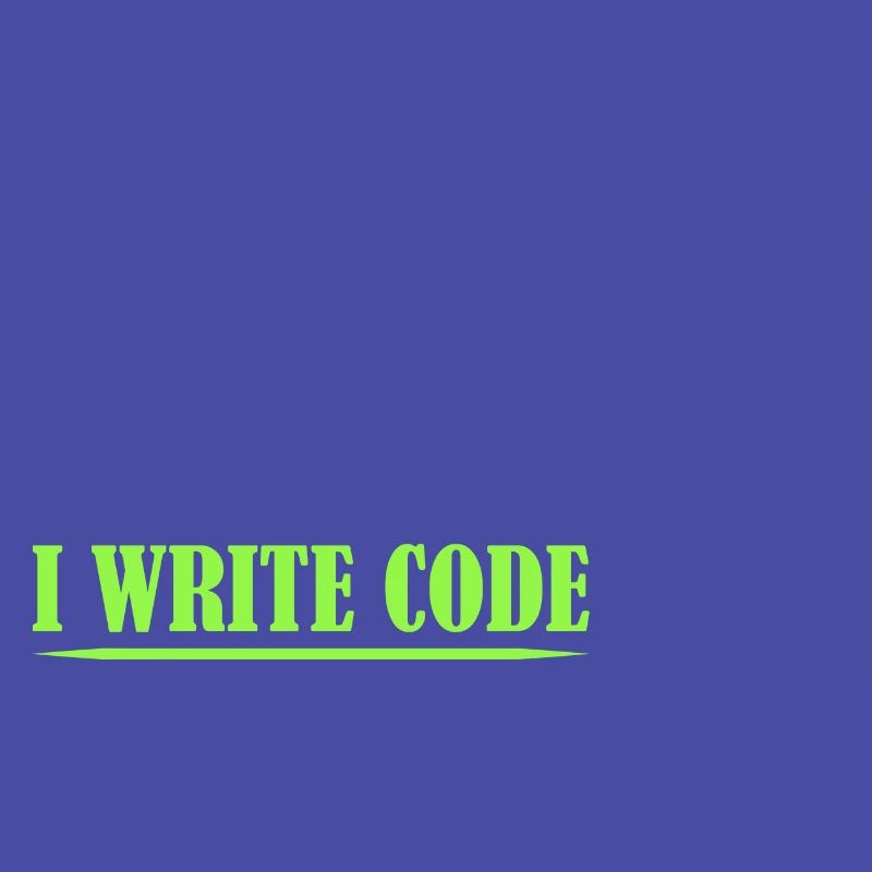 Je suis un programmar ........ J’écris du code logiciel de codage