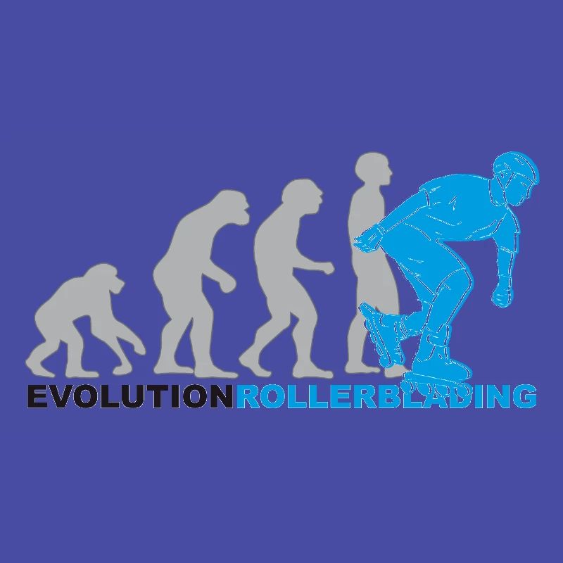 evolution rollerblading, inline skates, skating