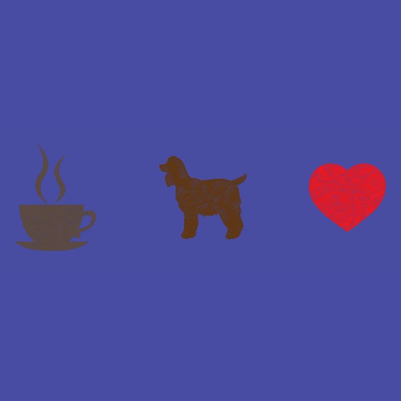 Dog / Cocker Spaniel: Coffee + Cocker Spaniel