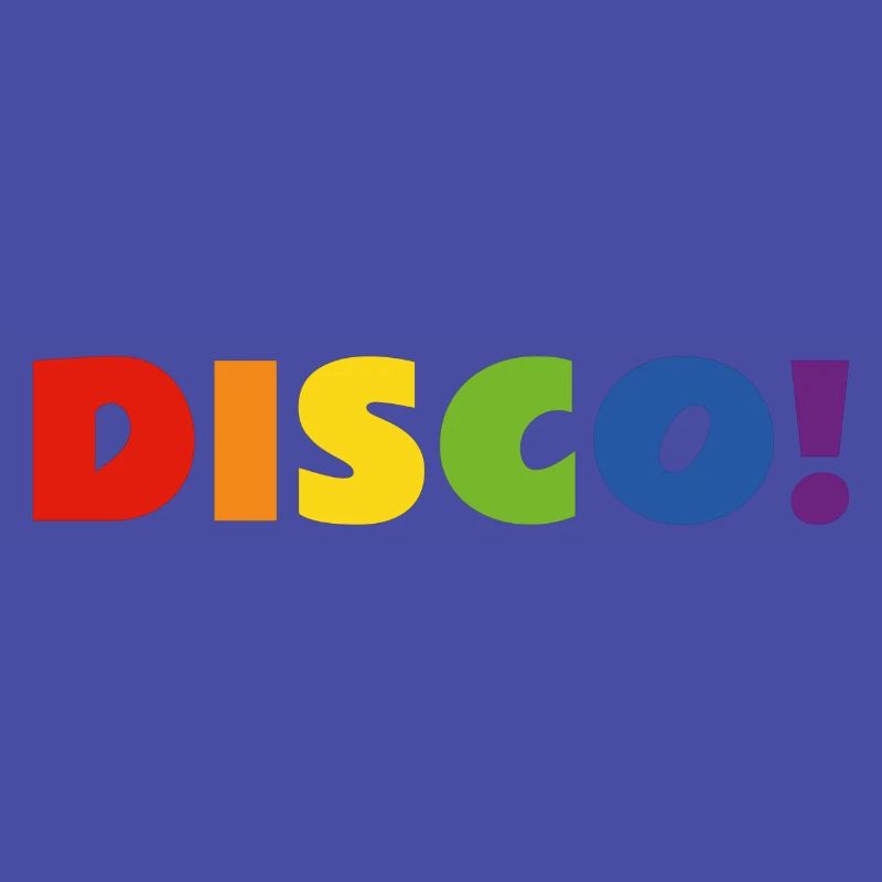 Texte arc-en-ciel DISCO