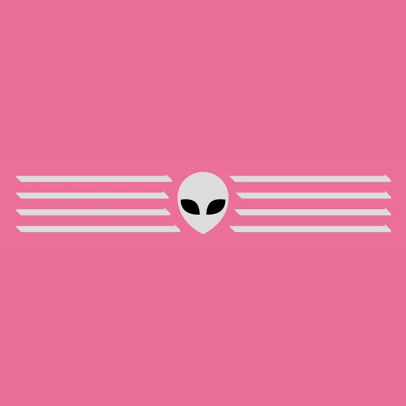 Strokes Alien Design Emblem