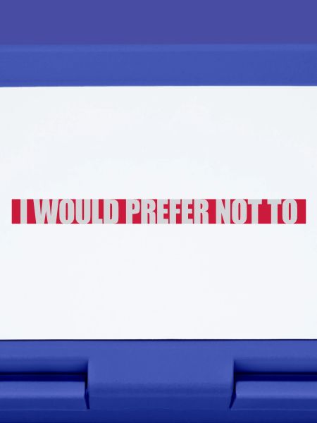 I prefer not to