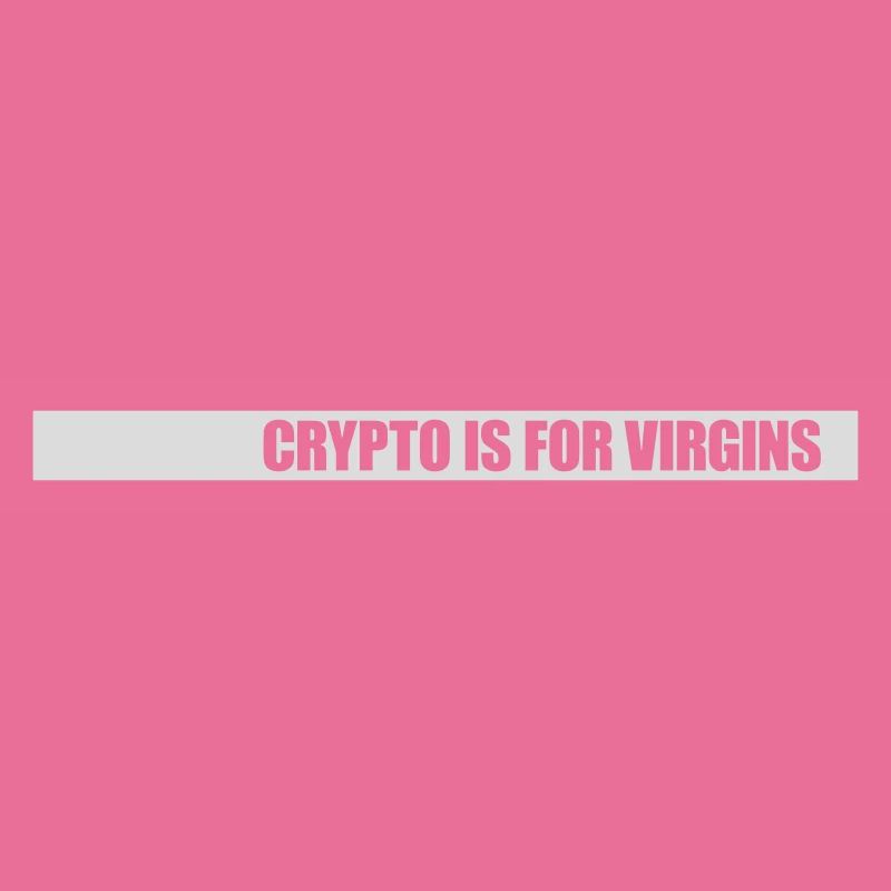 La crypto est pour les vierges