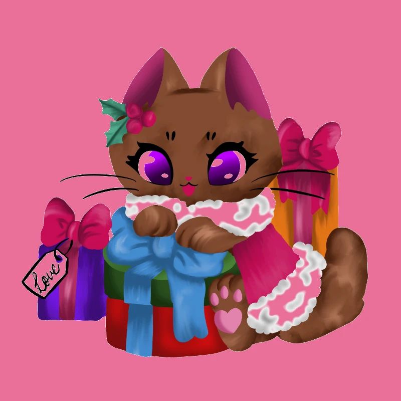 Chat🎁🐱 présent