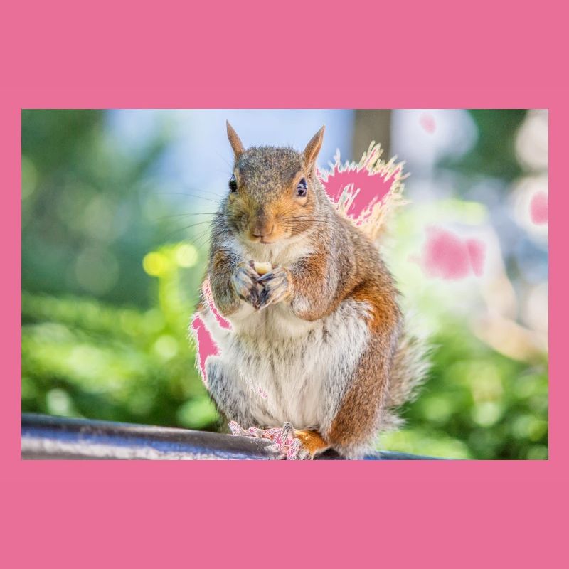 Essen Grauhörnchen Grauhörnchen Sciurus carolin