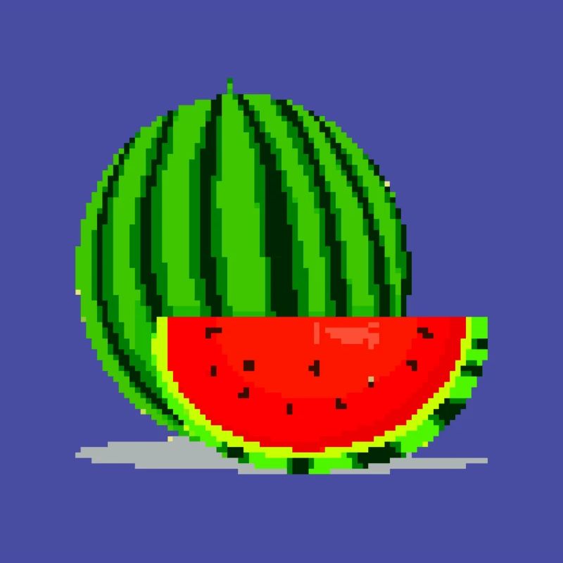 Pixel Art Melon