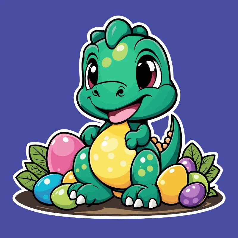 Dinosaur Easter Eggs Easter