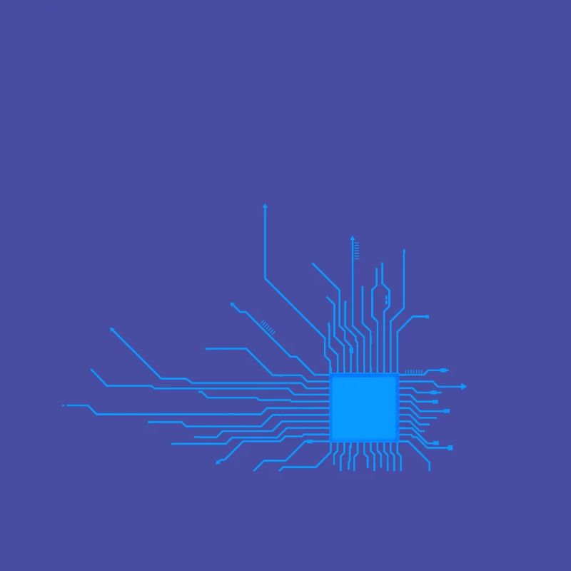 board blue computer pc admin core cpu nerd code