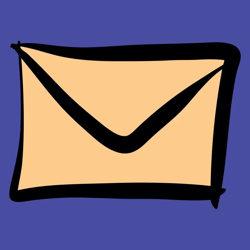 Brief / Briefumschlag Symbol. Post / E-Mail.