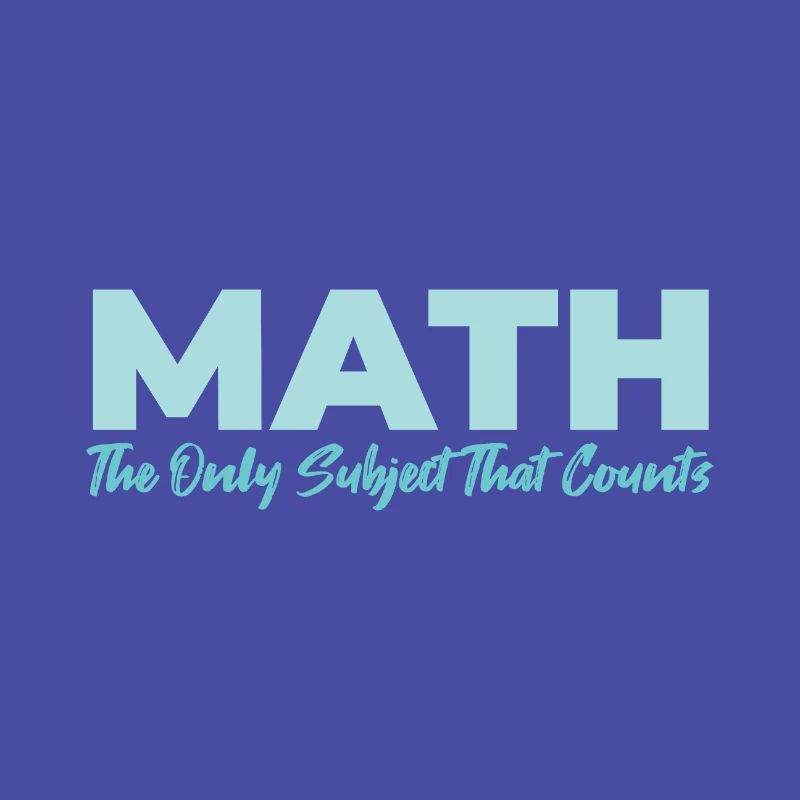 Math Le seul sujet qui compte Idée cadeau