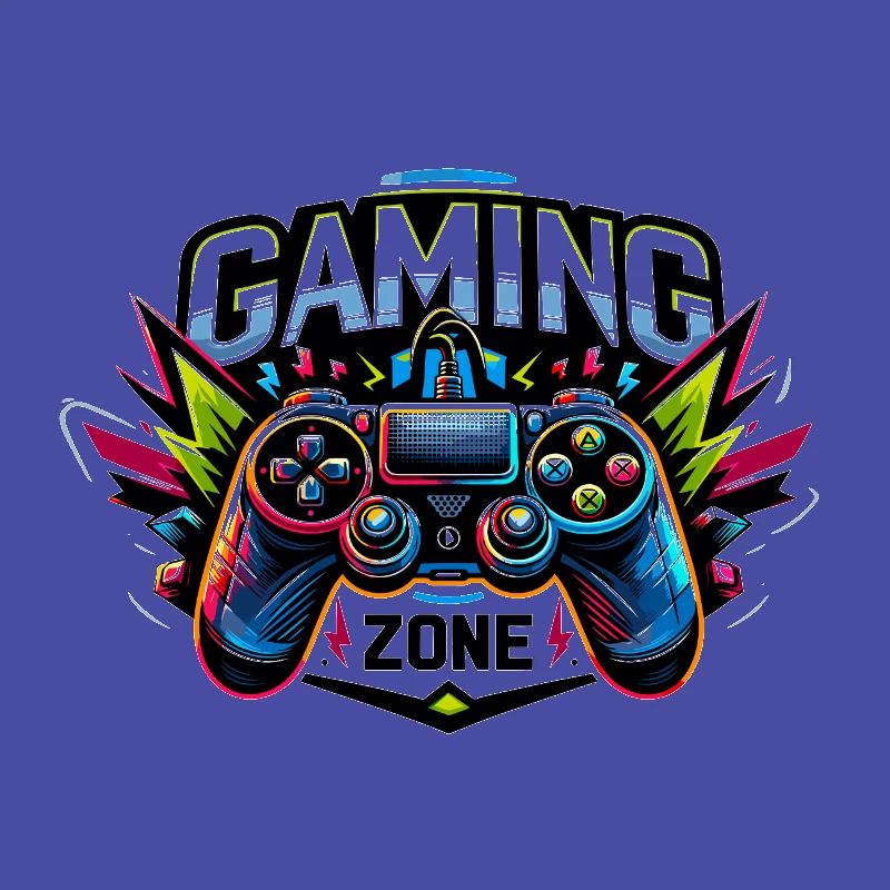 Gaming Zone - Controller Illustration