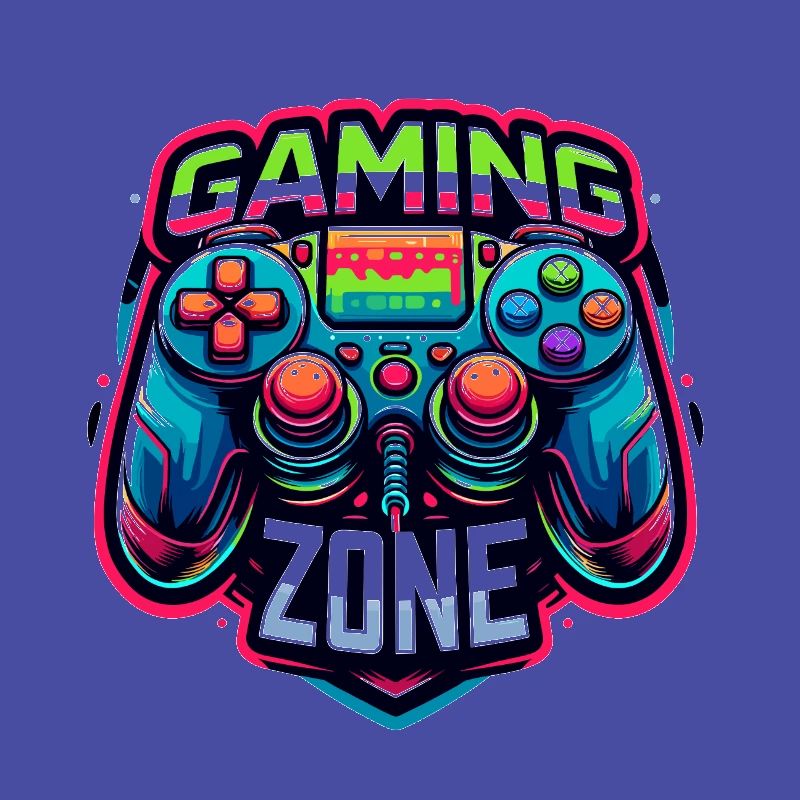 Gaming Zone - Controller Illustration