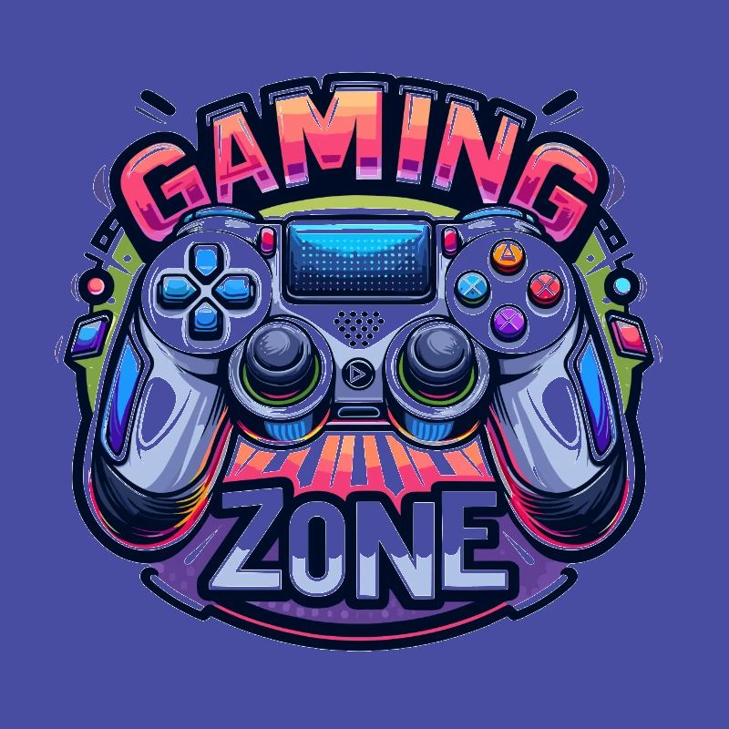 Gaming Zone - Controller Illustration