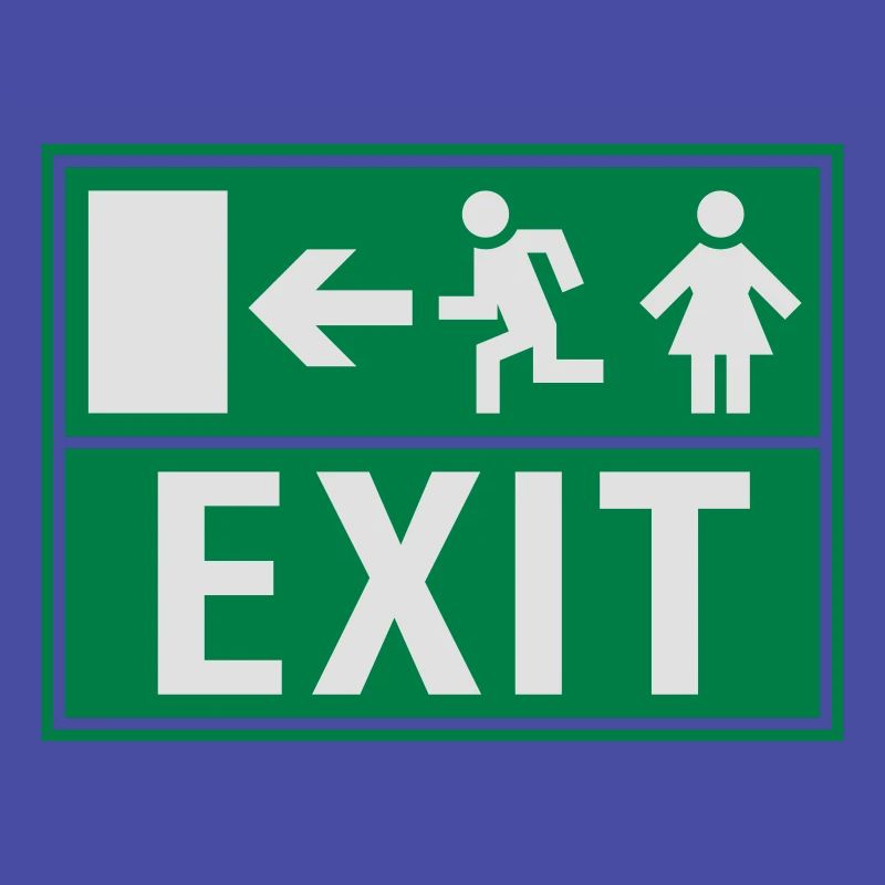 EXIT (FIRE EXIT)