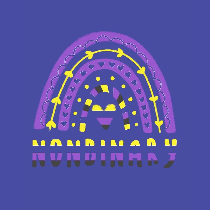 Nonbinary Pride Nonbinary Rainbow