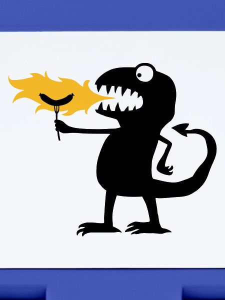 Drache_grillt