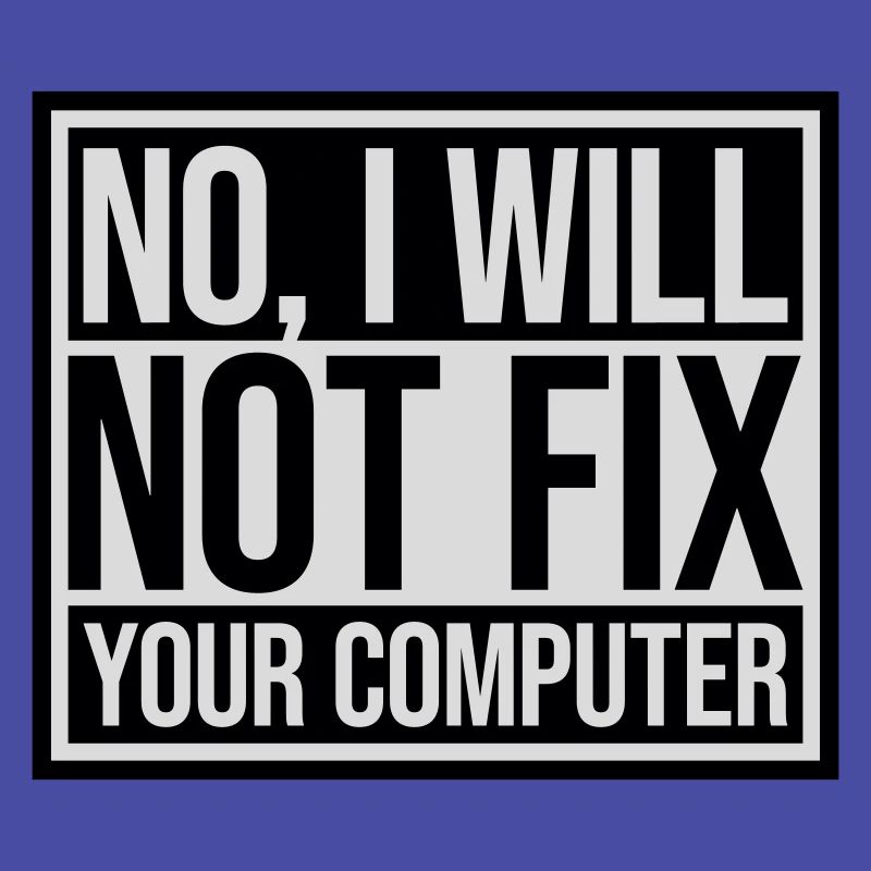 not fix your computer