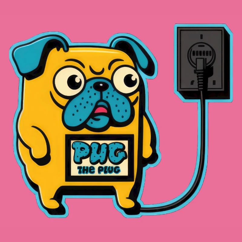 Mops den Stecker