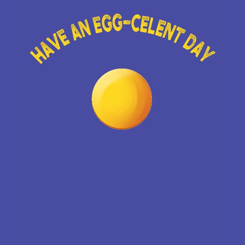 Egg-Celent Day Shirt Fried Egg Breakfast Gift Idea