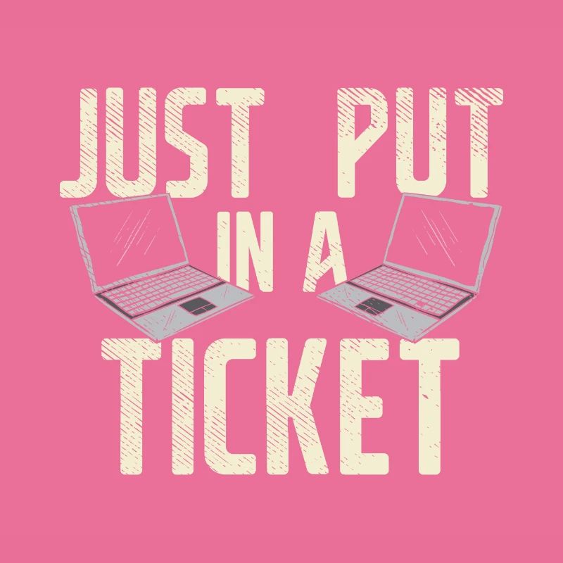 Mettez simplement un ticket pour le service d'assistance et le support technique