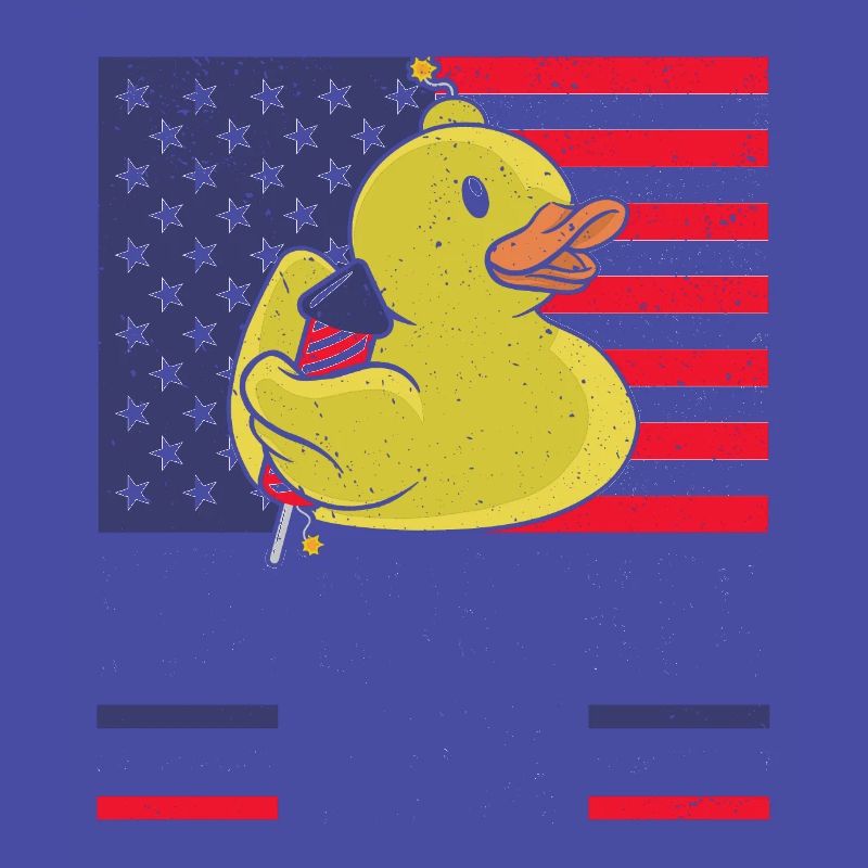 Firequacker Duck 4. Juli Firecracker