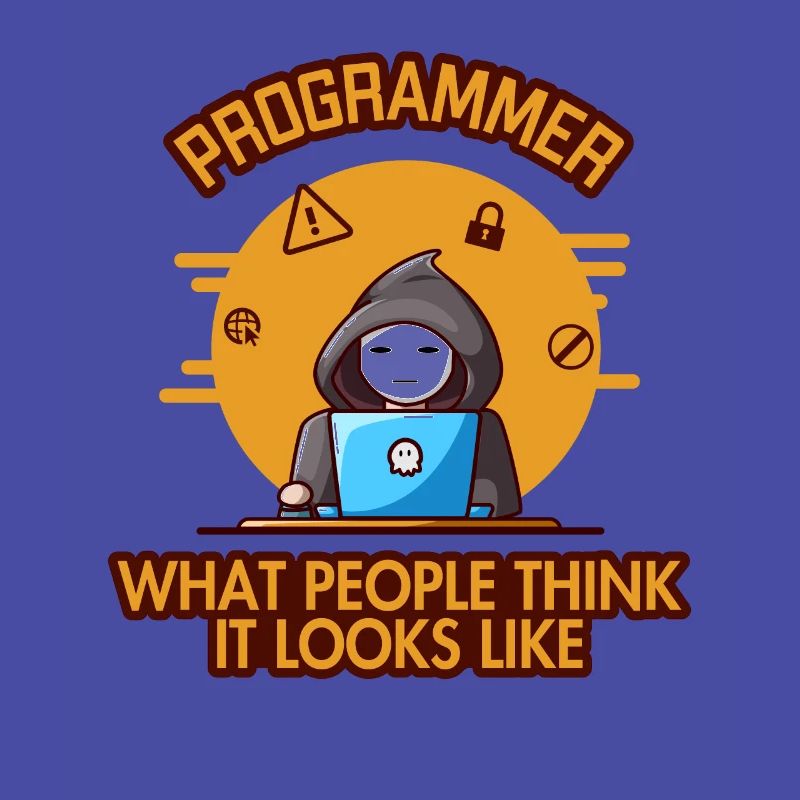 Programmer Looks Like Engineer Full Stack