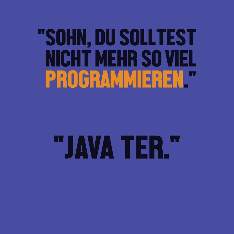 Sohn Programmieren Ja Vater Developer Coder