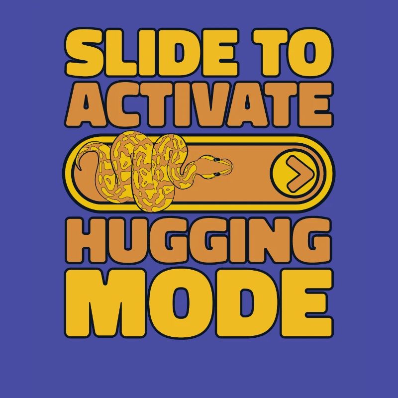 Slide To Activate Hugging Mode Python Banana Ball