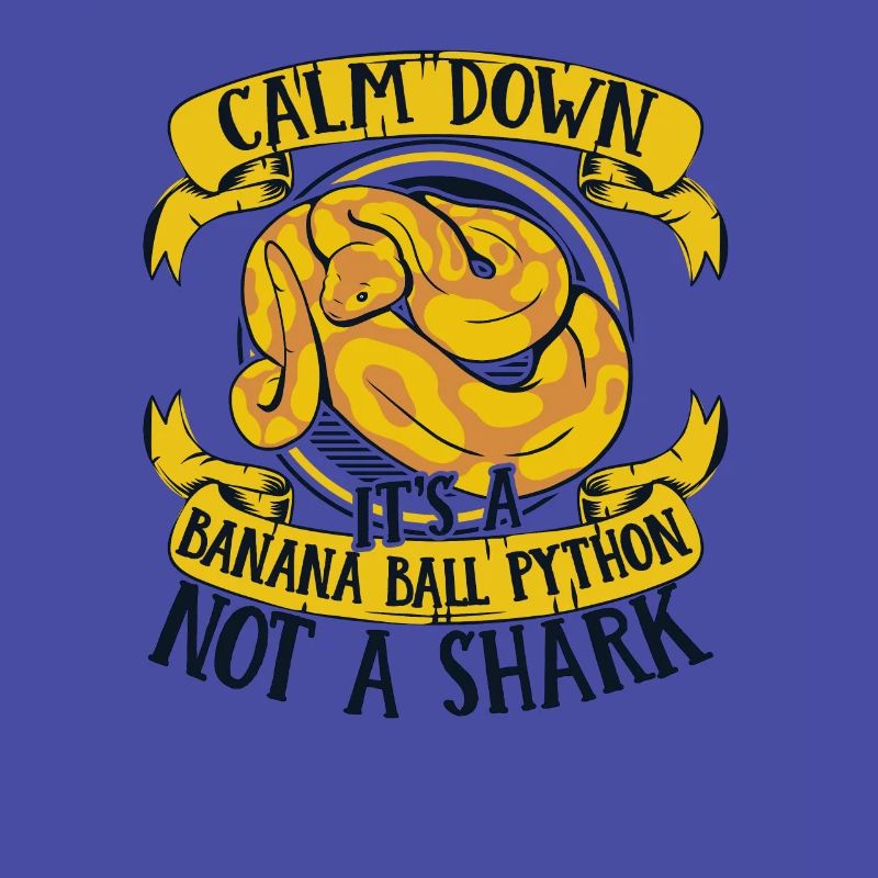 Calmez-vous, ce n’est pas une boule de banane de python de requin
