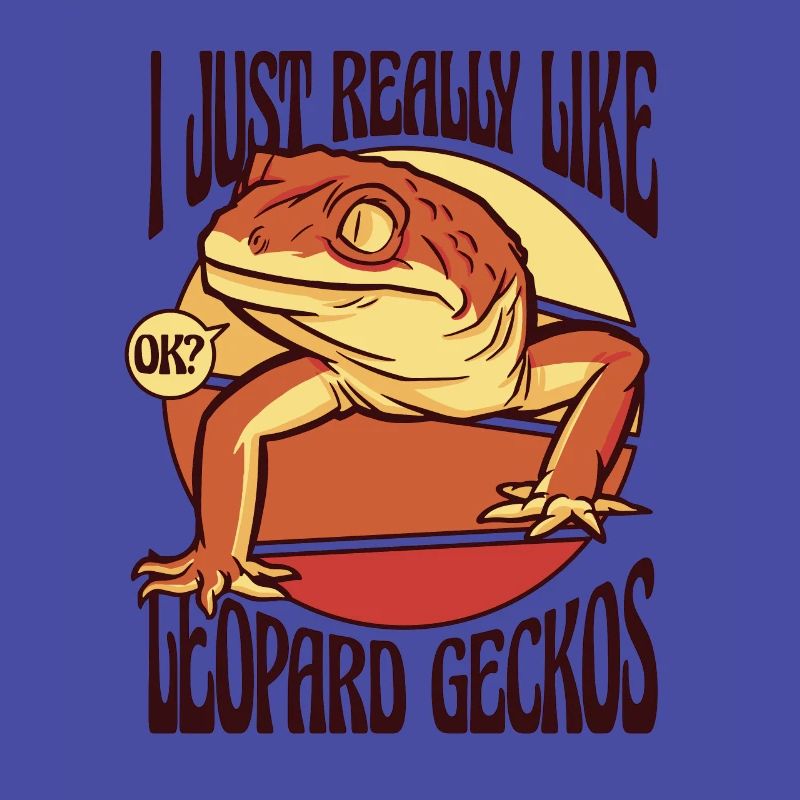Just Really Like Leopard Geckos Crested Lizard
