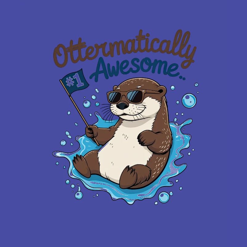 Ottermäßig cool – Lustiger Otter