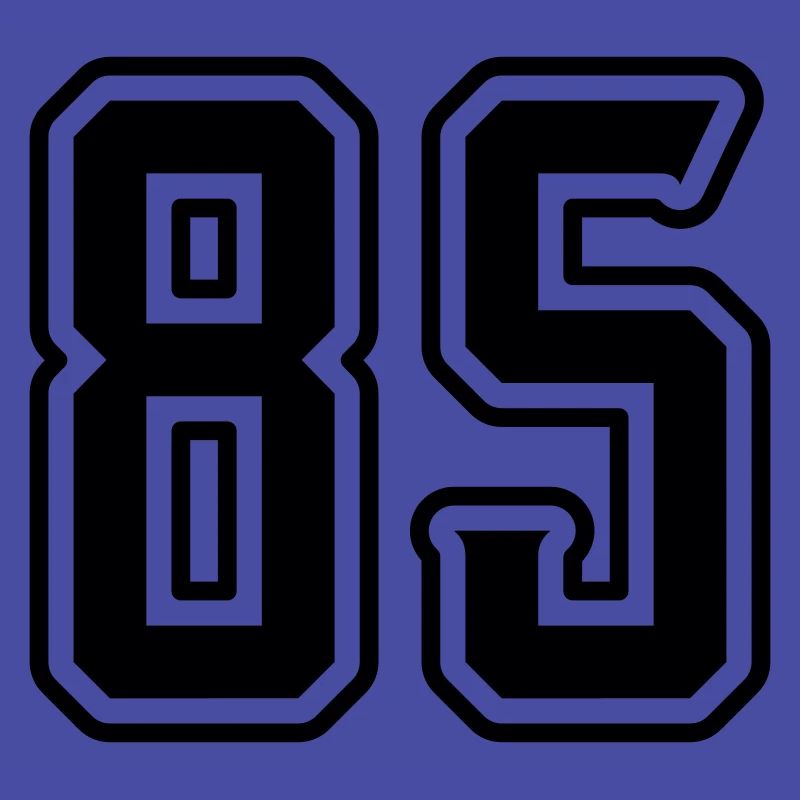 85 number symbol