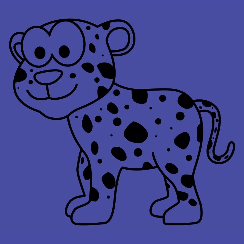 Leopard Comic Animal