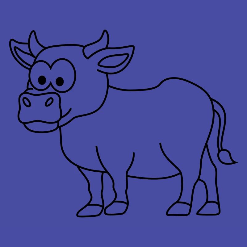 Vache Comic Animal