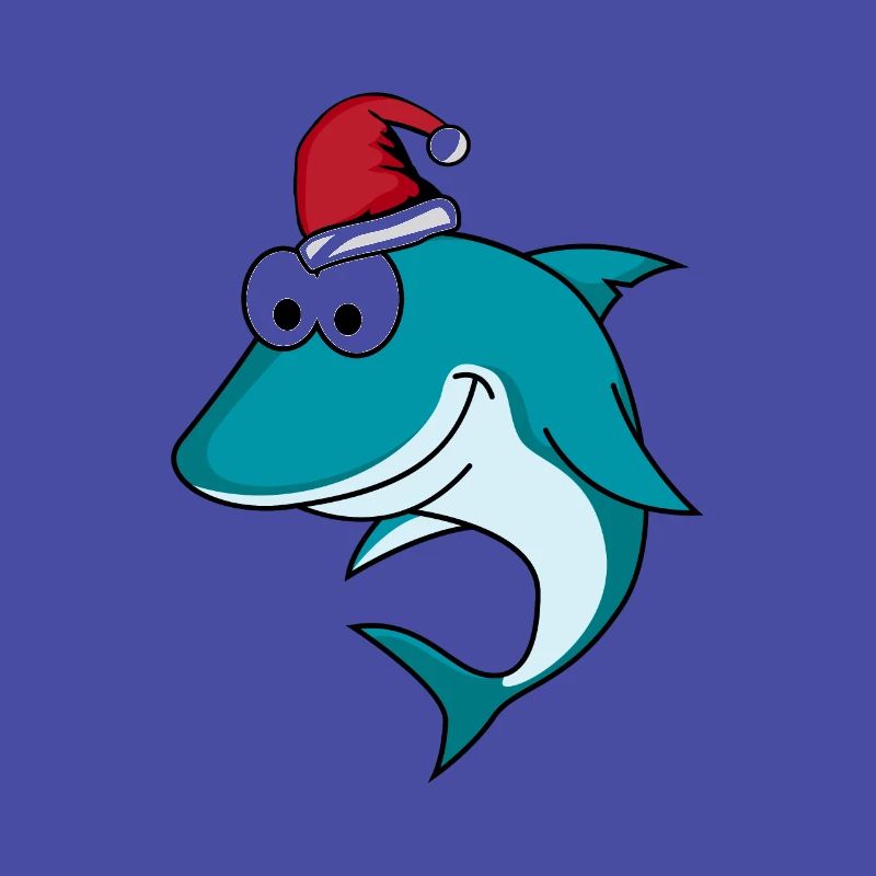 Shark Comic Noël