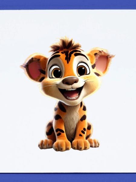 Lionceau Joyeux