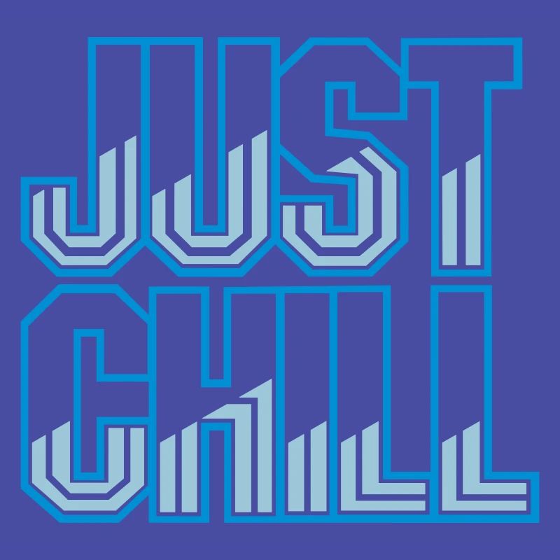 Just Chill Text Logo