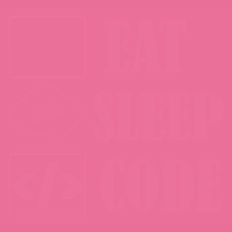 Logiciel de codage de code Eat Sleep