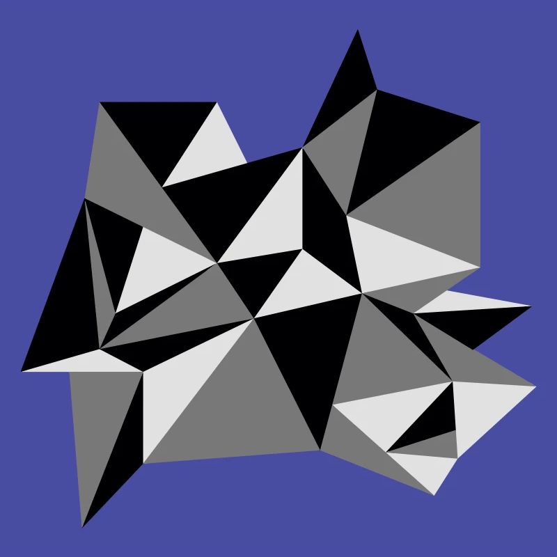 shape pattern triangles design origami cool paper 3c