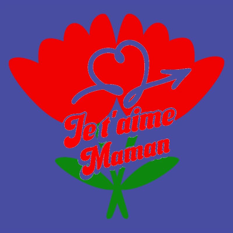 Ich liebe dich Mama Muttertag