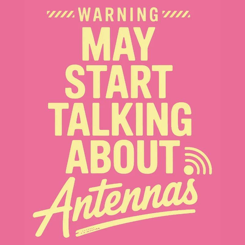 Affiche de discussion sur l’antenne de la satire rétro tech