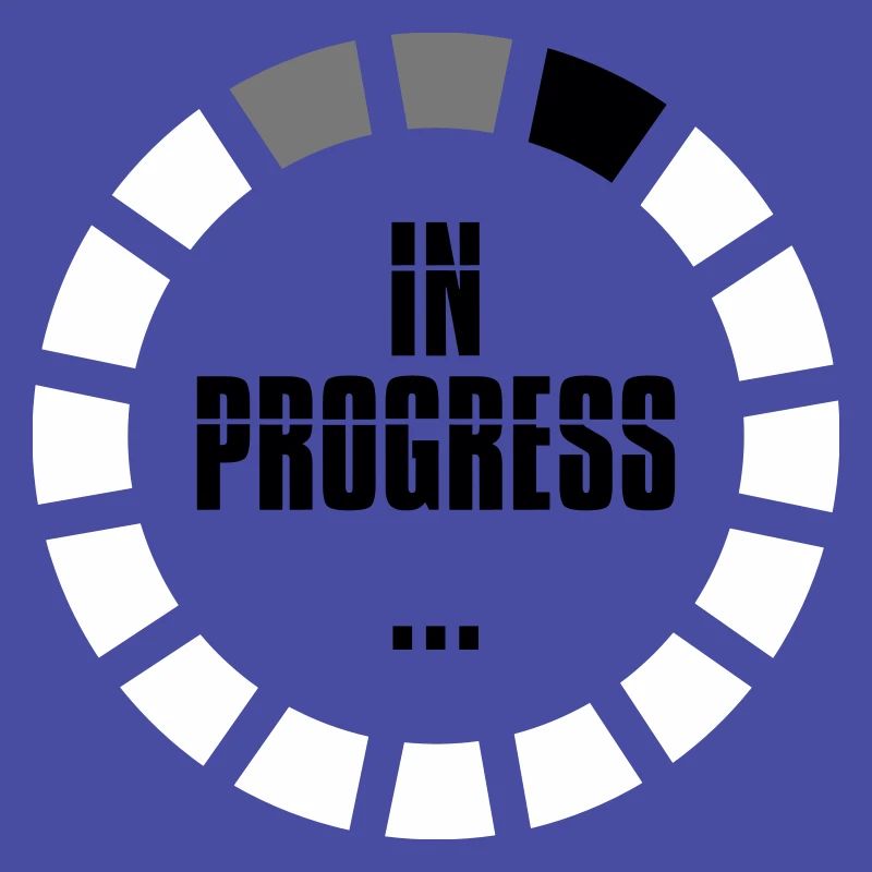 in progress loading sign ring circle loading becomes a