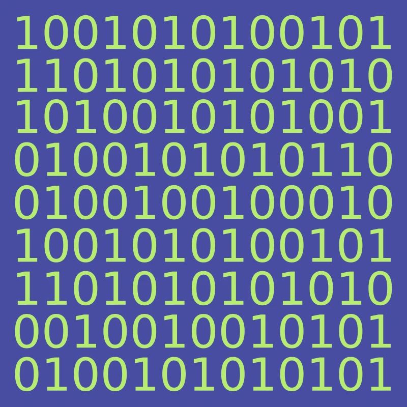 10010101 Zahlen muster hacker computer programmier