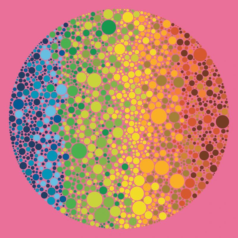 Sphère: composition des points en couleur