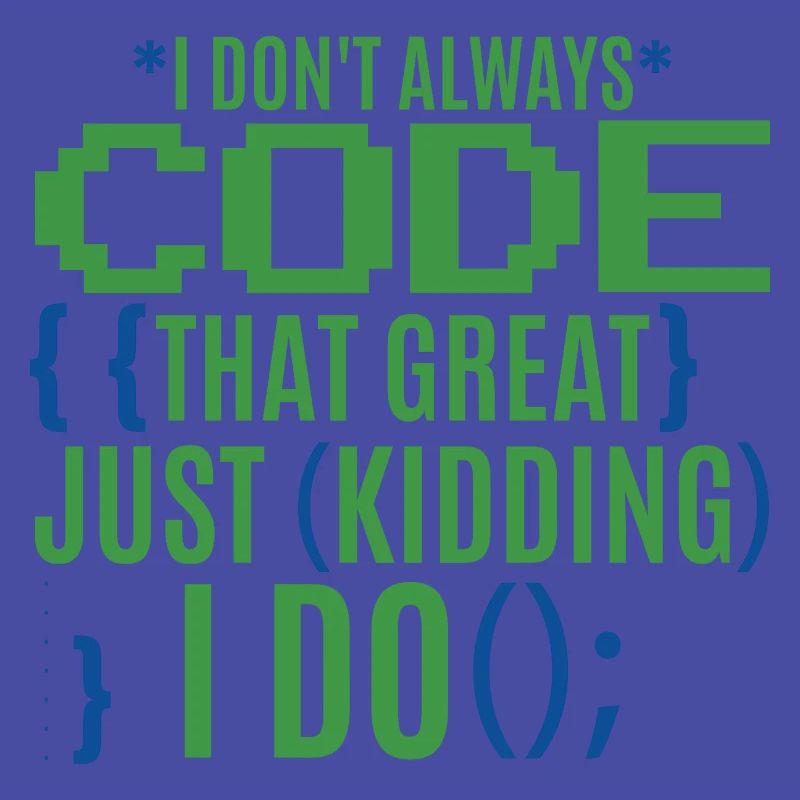 Funny Coder Programmer IT