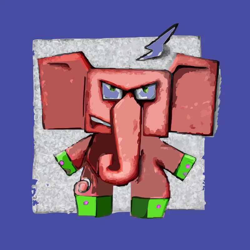 Blax the grumpy elephant