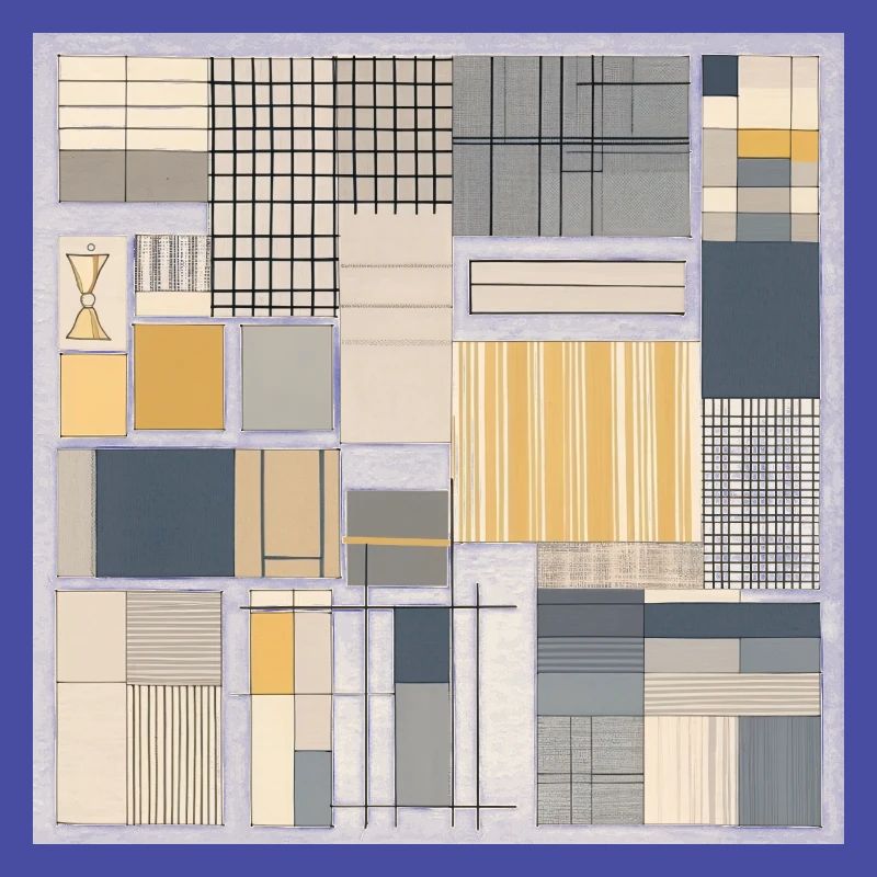 Minimalist Pattern Design Inspired by Tranquility